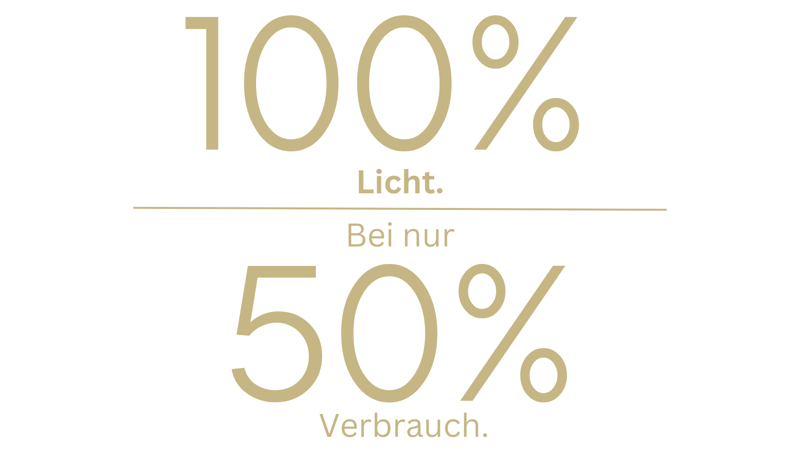 Gleich viel Licht bei halbem Verbrauch - die Premium Eco Linie