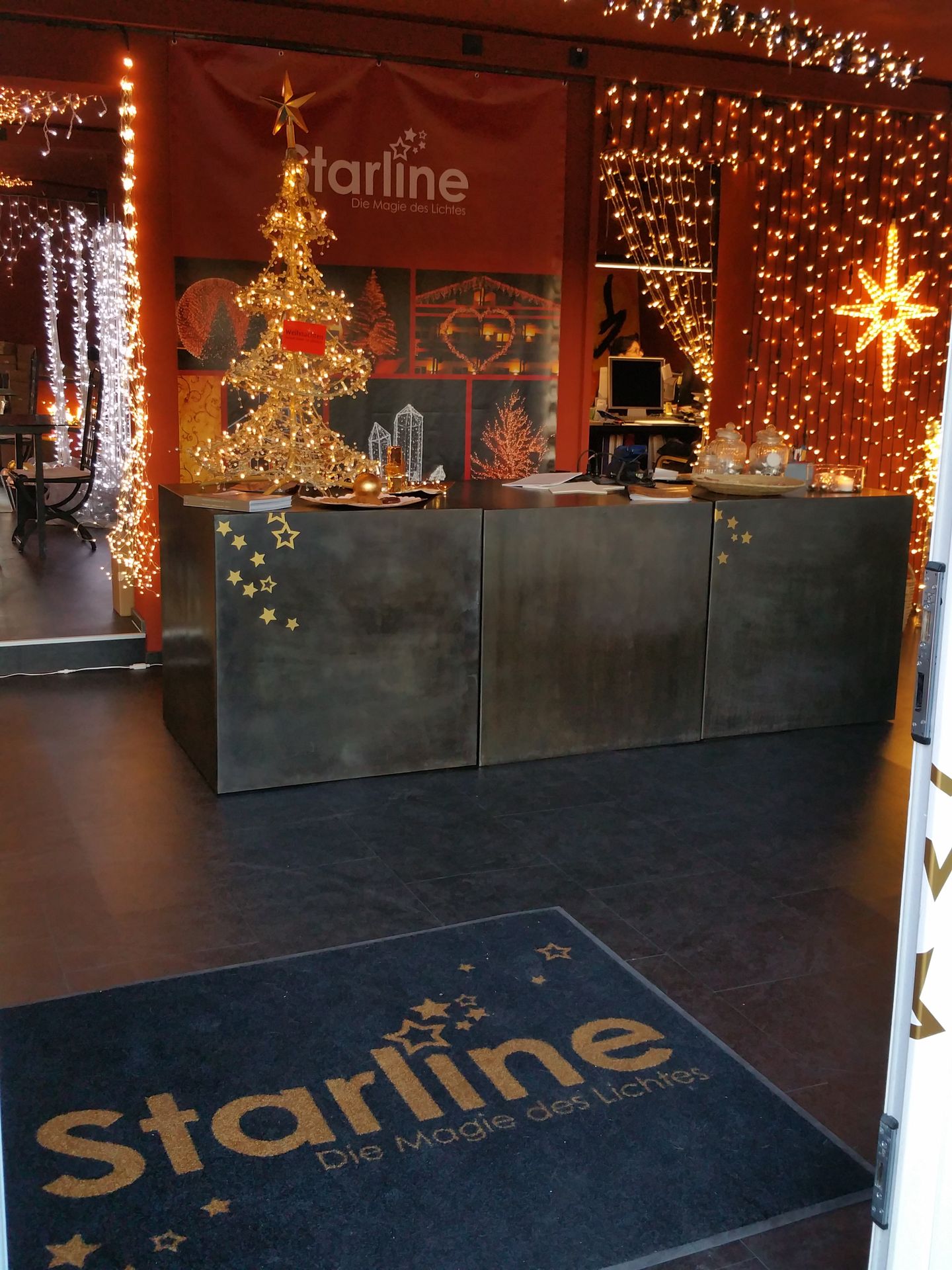 Geschäftslokal Starline Lichtdekorationen