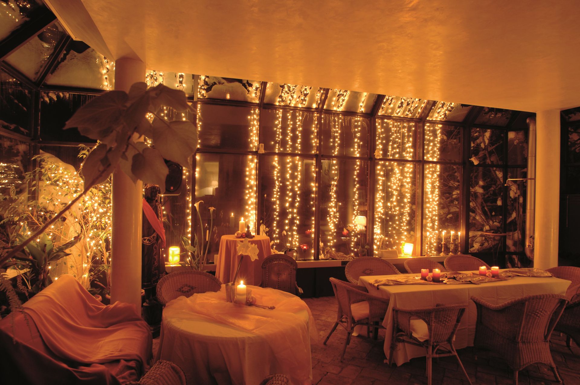 Privater Wintergarten